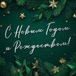 С наступающим Новым 2026 годом и Рождеством Христовым!